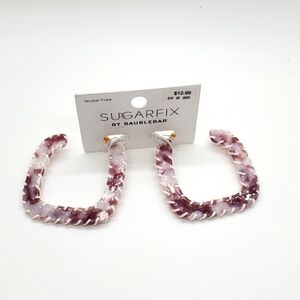 Sugarfix by Baublebar Square Hoop Earrings